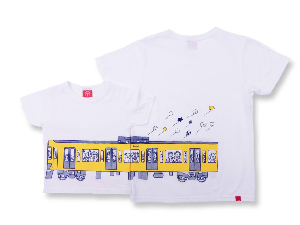 半袖Tシャツ「Let's SEIBU」（レッツ西武鉄道）