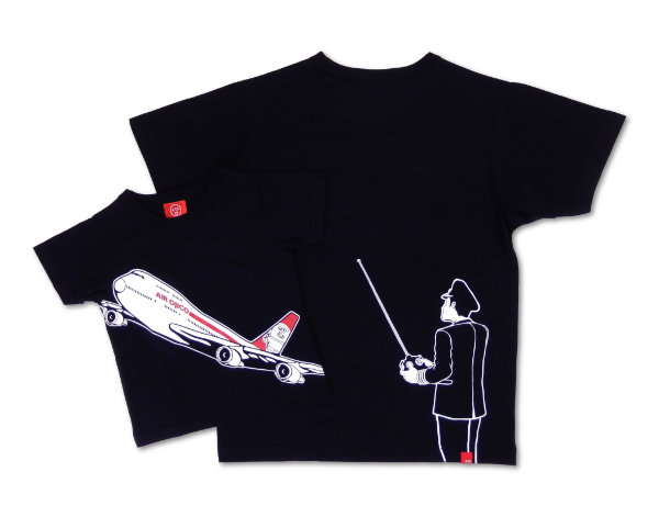 OJICO羽田エアポートガーデン店展開商品・半袖Tシャツ「エアオジコ」