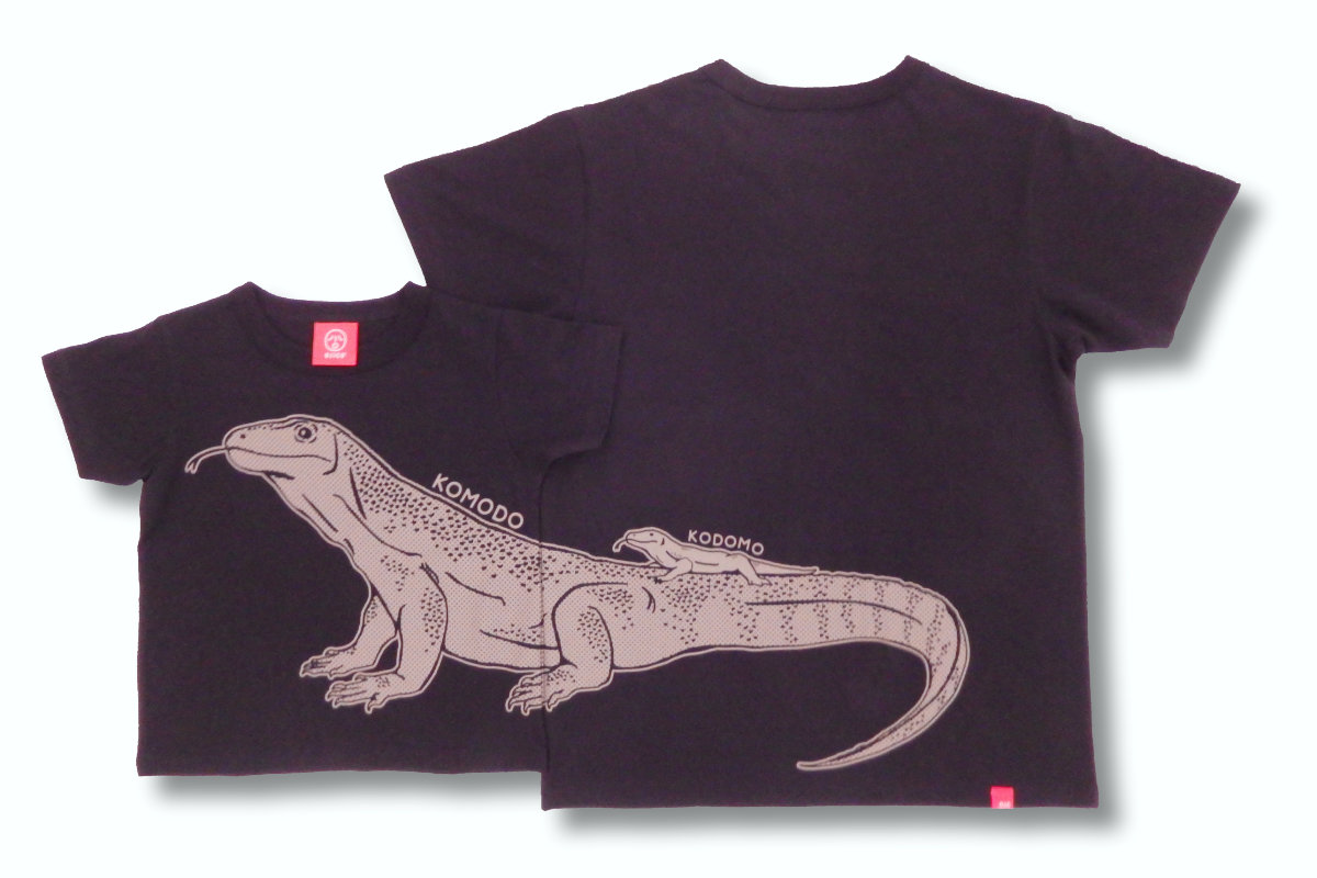 Tシャツ「KOMODOOOTOKAGE」（コモドオオトカゲ）
