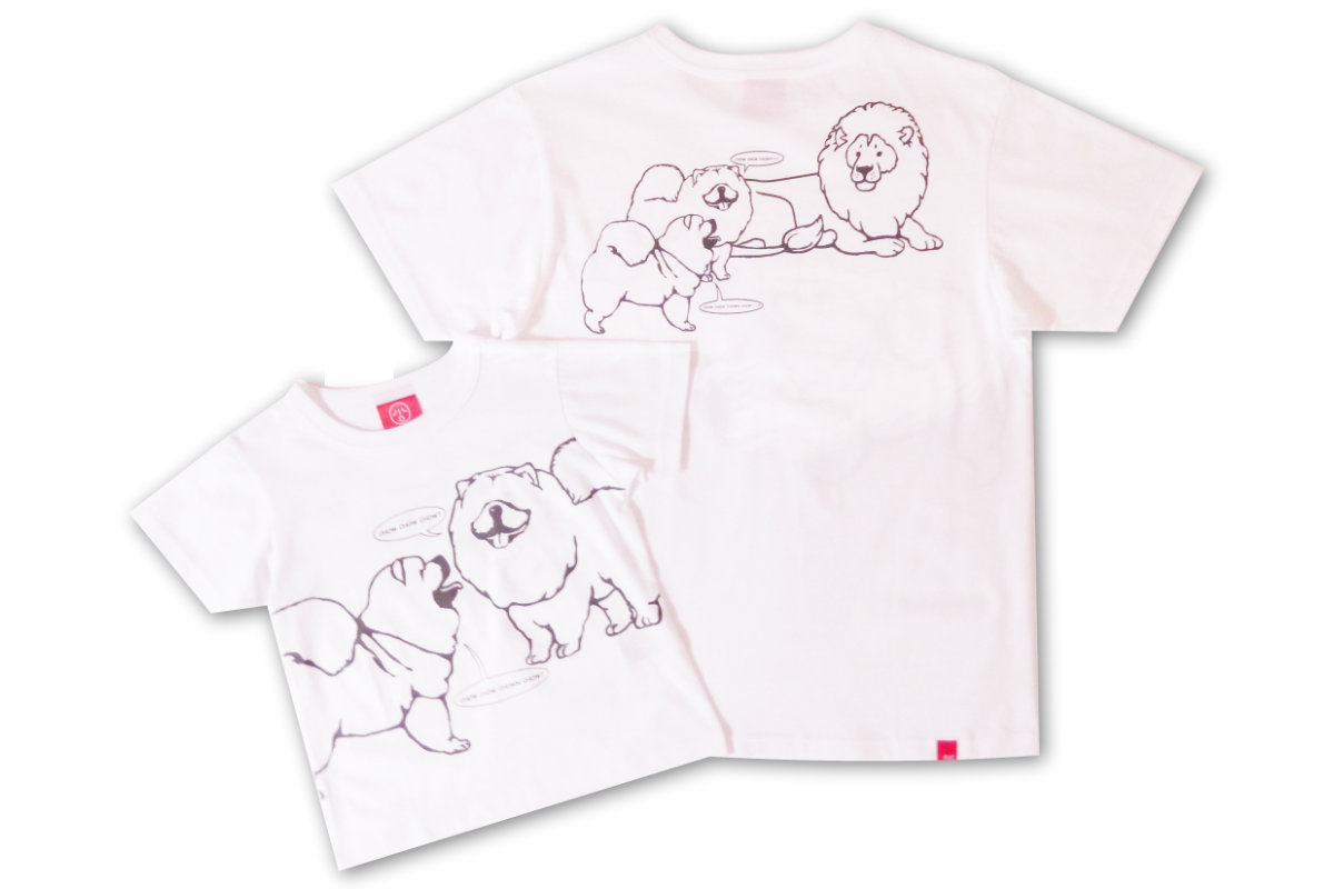 半袖Tシャツ「CHOWCHOW」（チャウチャウ）