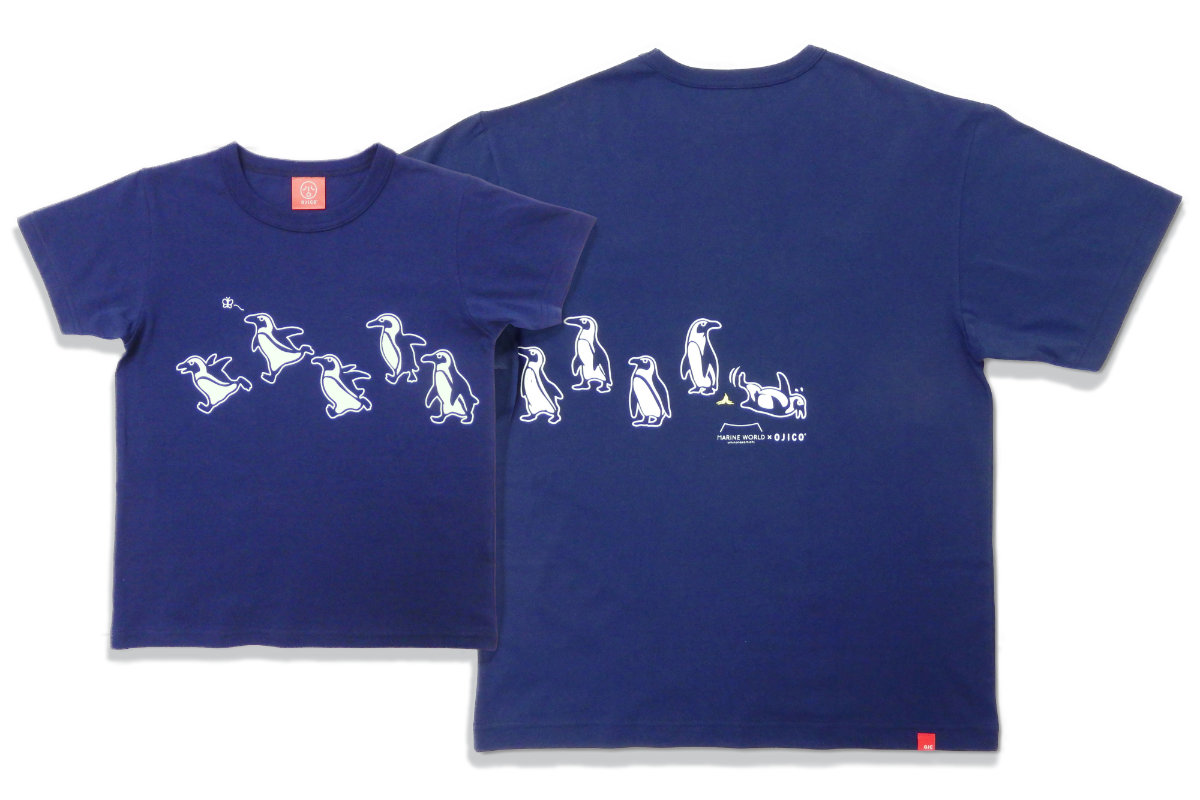 半袖Tシャツ マリンワールド海の中道×OJICO「ペンギン」