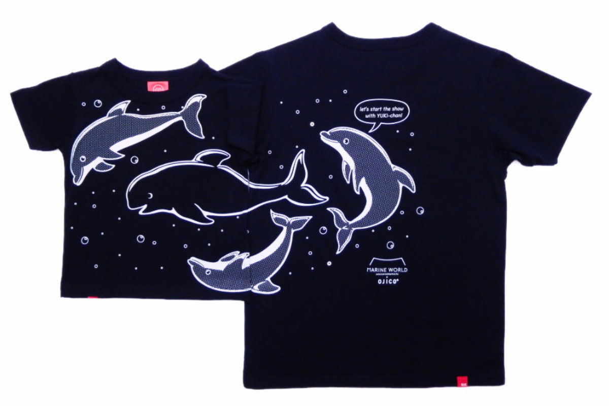 半袖Tシャツ マリンワールド海の中道×OJICO「ユキちゃん」
