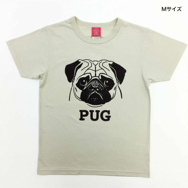 半袖Tシャツ「PUG」（パグ）