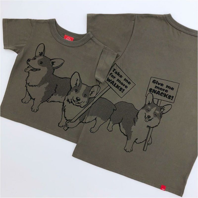 半袖Tシャツ「CORGI」（コーギー）