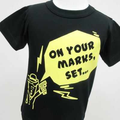 半袖tシャツ On Your Marks オンユアマークス 12aサイズ カラー ブラック Tシャツのojico