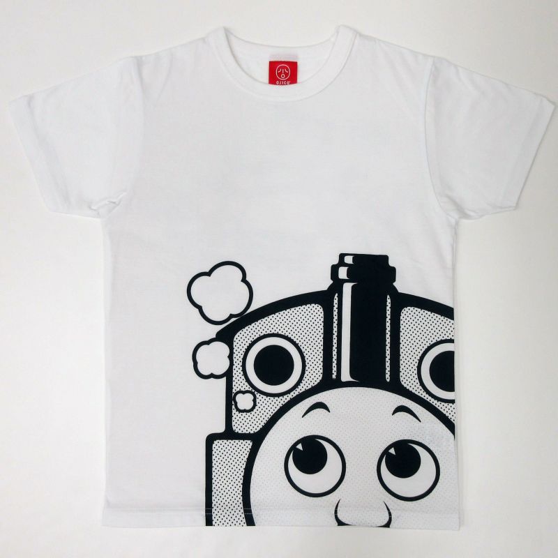 きかんしゃトーマス Ojicoコラボレーションtシャツ パンダ Lサイズ カラー ホワイト Tシャツのojico きかんしゃトーマス Ojicoコラボレーションtシャツ パンダ Lサイズ カラー ホワイト Tシャツのojico