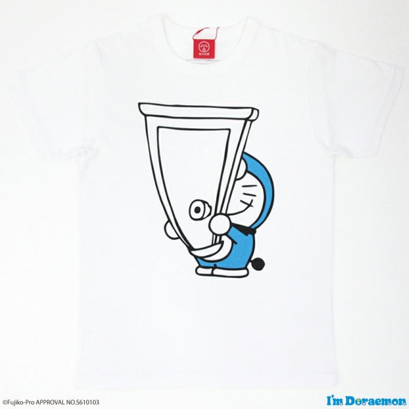 半袖tシャツ I M Doraemon 1 Mサイズ カラー ホワイト Tシャツのojico