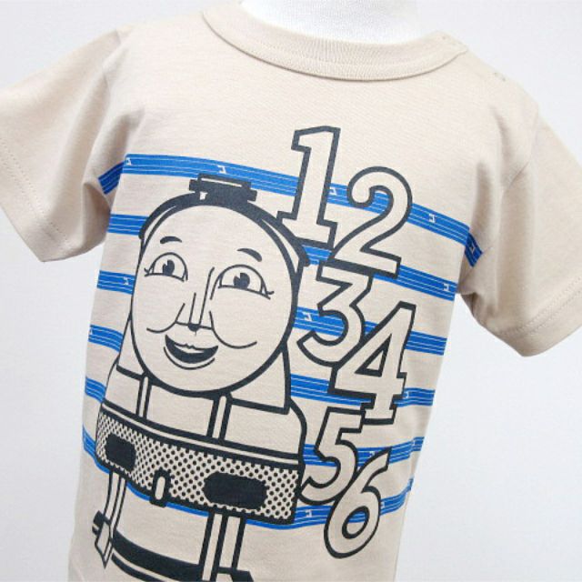 トーマス プラレール Ojicoコラボレーションtシャツ トーマス 4aサイズ カラー ホワイト Tシャツのojico
