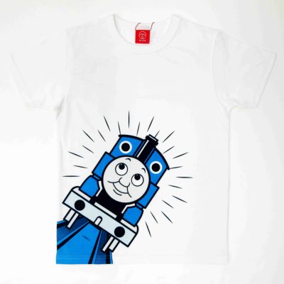 きかんしゃトーマス Ojicoコラボレーションtシャツ21 ケンジ 8aサイズ カラー ターコイズ Tシャツのojico