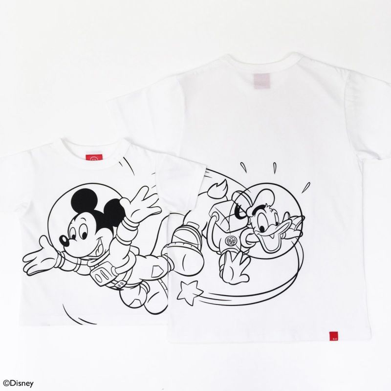 ディズニーコレクションtシャツ21 ミッキー ドナルド 4aサイズ カラー ホワイト Tシャツのojico