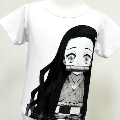 鬼滅の刃 Ojico Tシャツ 竈門禰豆子 8aサイズ カラー ホワイト Tシャツのojico