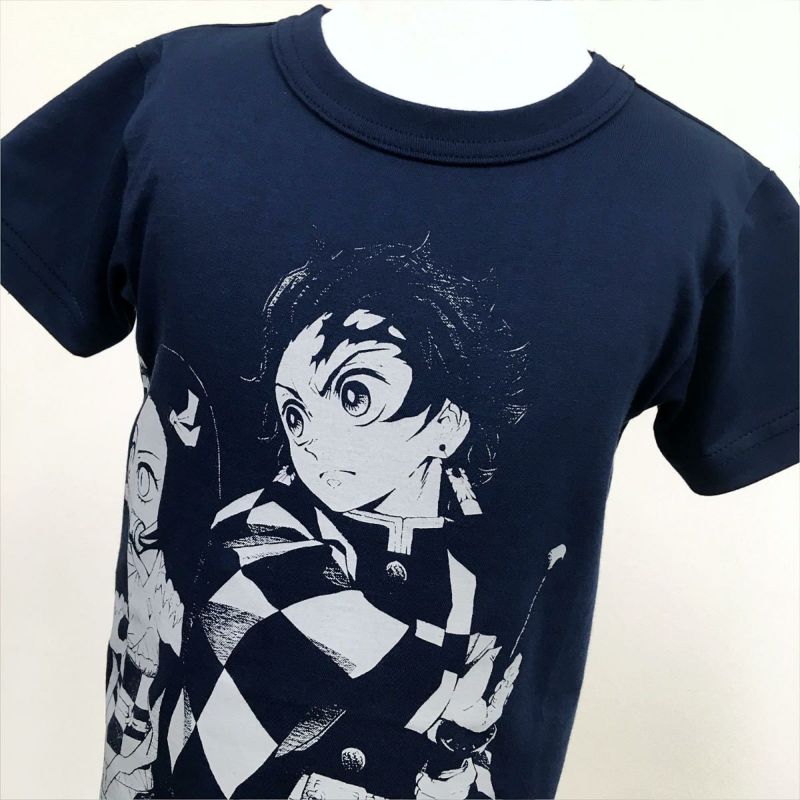鬼滅の刃 Ojico Tシャツ メインビジュアル 4aサイズ カラー ネイビー Tシャツのojico 鬼滅の刃 Ojico Tシャツ メインビジュアル 4aサイズ カラー ネイビー Tシャツのojico