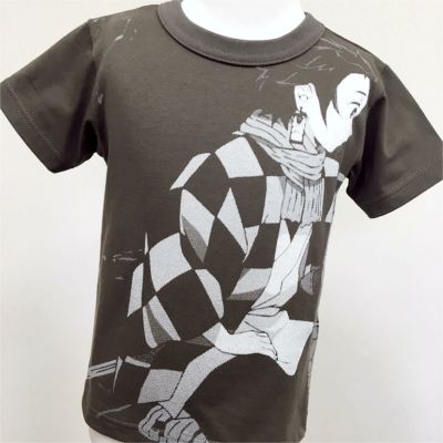 鬼滅の刃 Ojico Tシャツ 炭治郎と禰豆子 10aサイズ カラー チャコールグレー Tシャツのojico