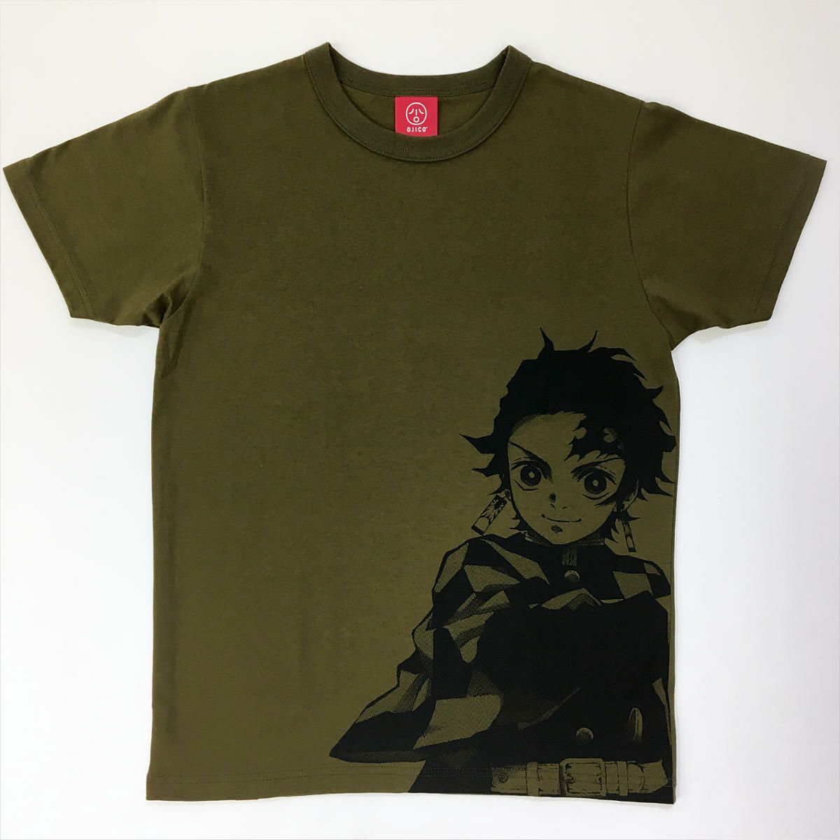 鬼滅の刃 Ojico Tシャツ 竈門炭治郎 4aサイズ カラー ホワイト Tシャツのojico