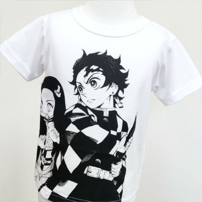 鬼滅の刃 Ojico Tシャツ 竈門炭治郎 4aサイズ カラー ホワイト Tシャツのojico