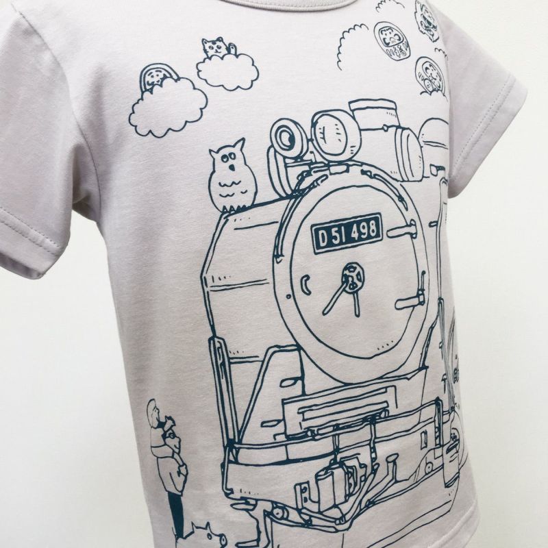 オジコ　OJICO  蒸気機関車　Tシャツ　12A