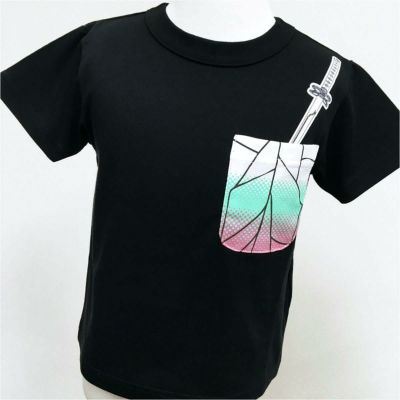 予約 鬼滅の刃 Ojico Tシャツ 竈門炭治郎 ポケット 4aサイズ カラー ブラック Tシャツのojico 予約 鬼滅の刃 Ojico Tシャツ 竈門炭治郎 ポケット 4aサイズ カラー ブラック Tシャツのojico