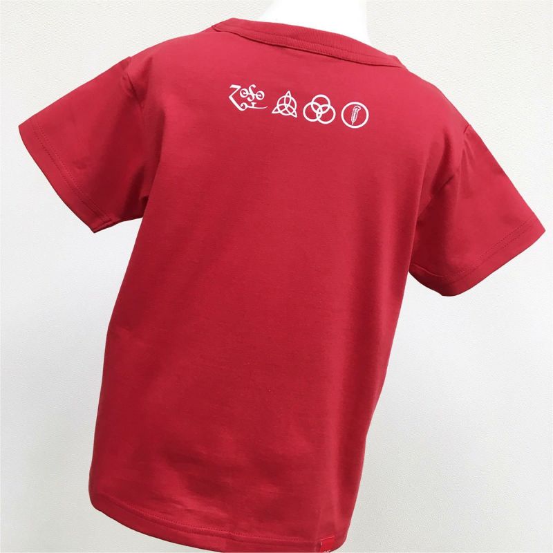 半袖Tシャツ・LED ZEPPELIN #3 8Aサイズ・カラー/レッド