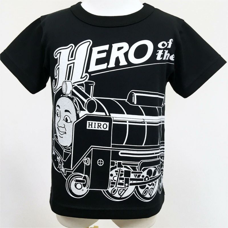 半袖tシャツ きかんしゃトーマス Ojico 21 ヒロ 4aサイズ カラー ブラック Tシャツのojico