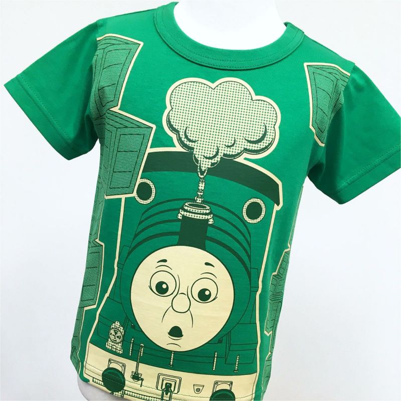 半袖Tシャツ・きかんしゃトーマス×OJICO 2021「パーシー」4Aサイズ・カラー/グリーン TシャツのOJICO