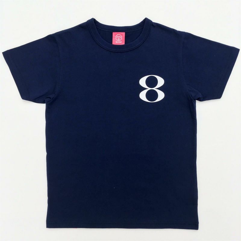 半袖Tシャツ 8番らーめん×OJICO「浪裏」Mサイズ・カラー/ネイビー | T
