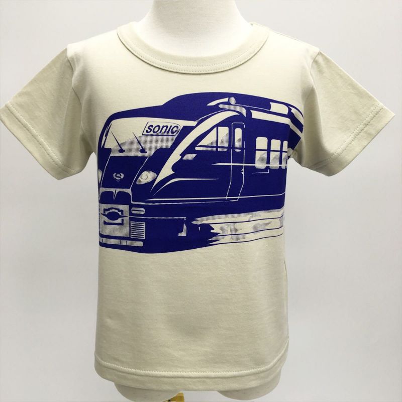 特急ソニック×OJICO Tシャツ 4Aサイズ・カラー/グレージュ