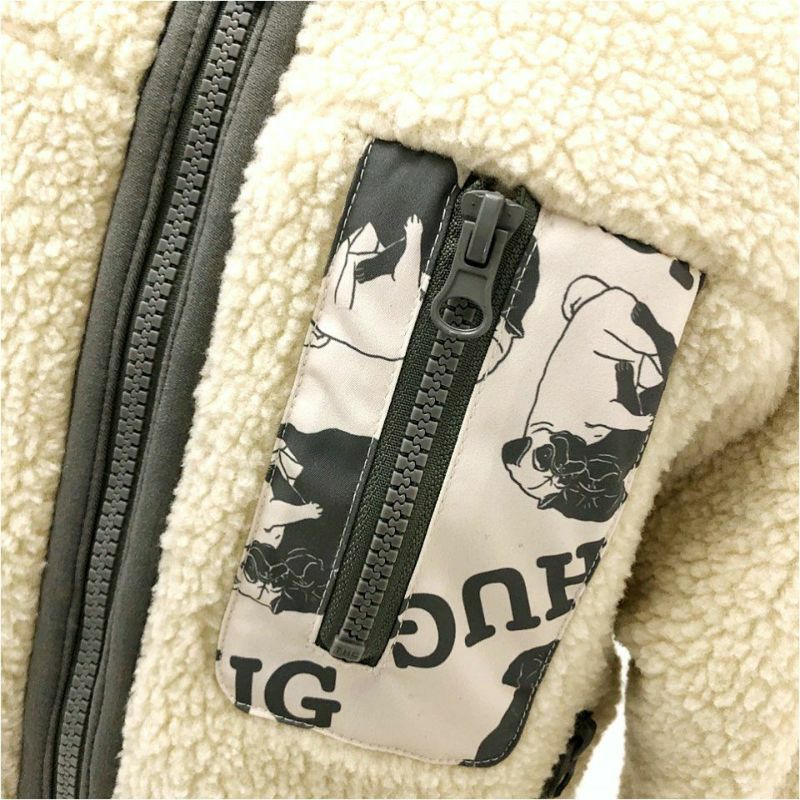 リバーシブルフリースジャケット「PUG」（パグ） | TシャツのOJICO