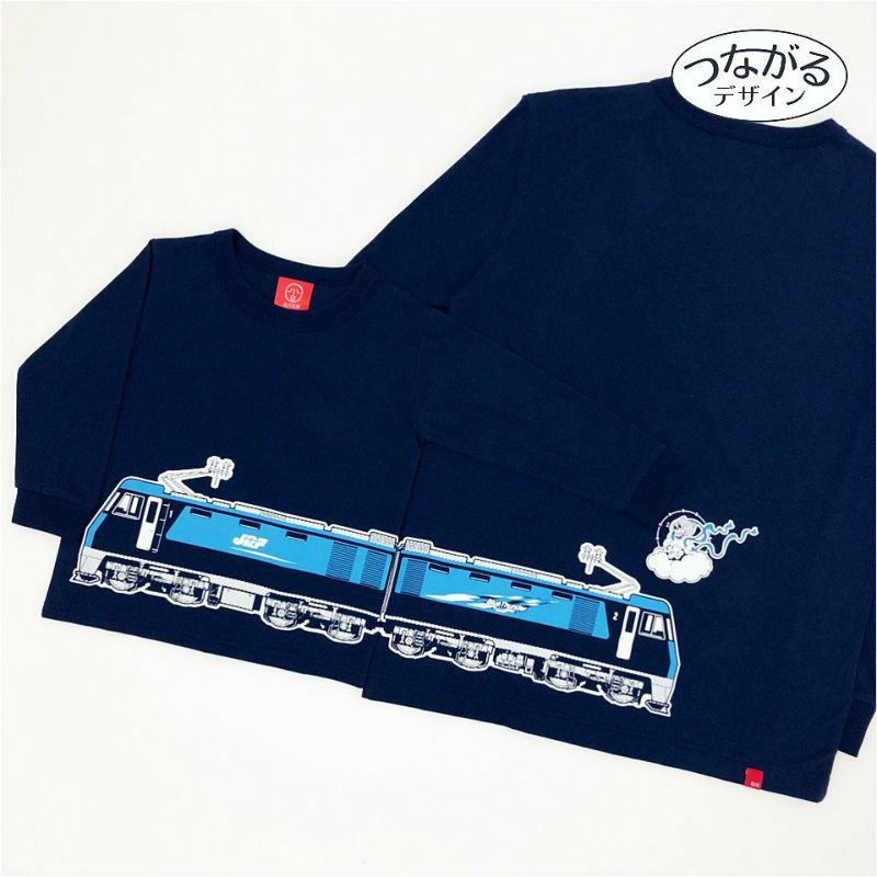 長袖Tシャツ（袖口リブ）「COUPLING BLUETHUNDER」（カップリング