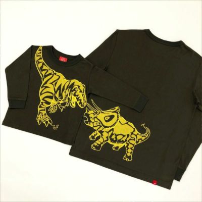 長袖Tシャツ（袖口リブ）「JURAMEIRO」（ジュラ迷路）
