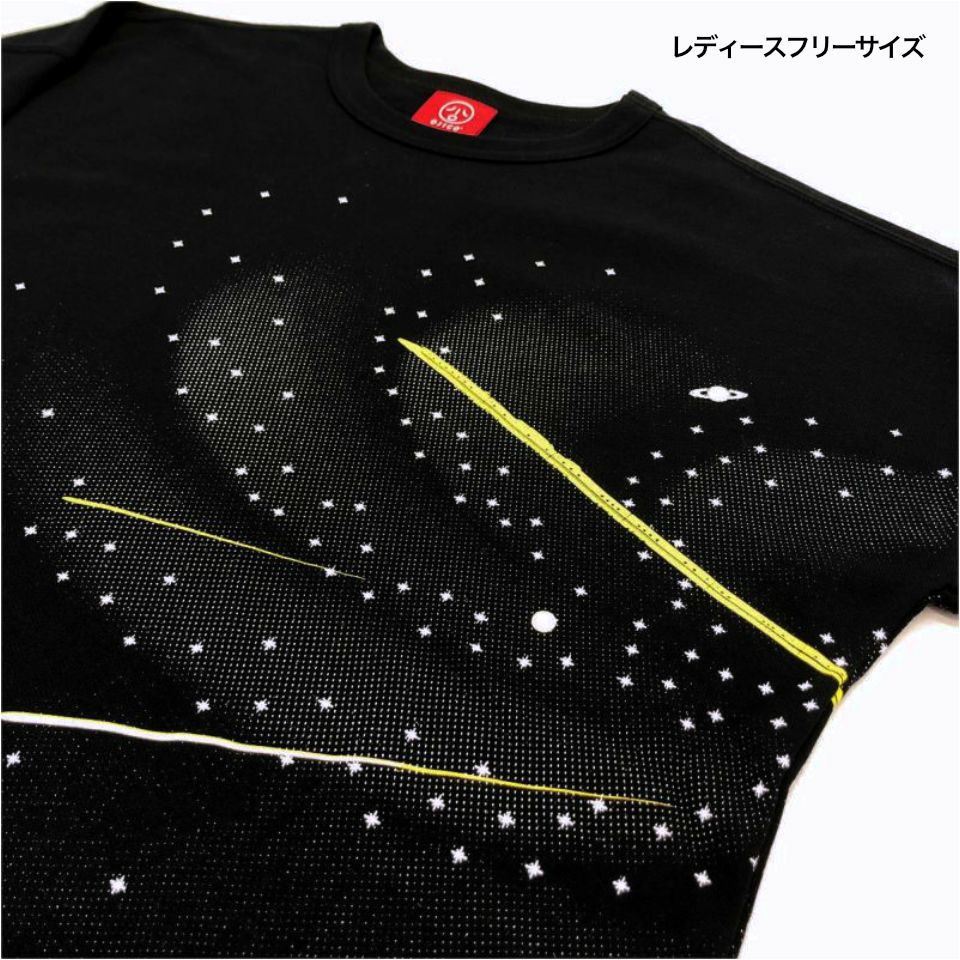七分袖Tシャツ（ミニ裏毛）「SPACE DOCTOR」（スペースドクター） | T