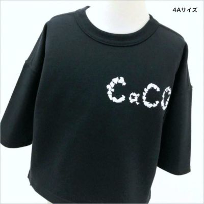 七分袖Tシャツ（ミニ裏毛）「CaCO3」
