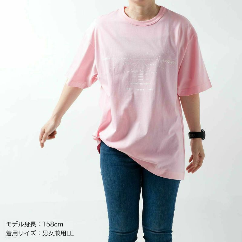プリントパッチ刺しゅうモチーフ半袖Tシャツ(80~140cm)(80cm