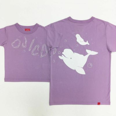 半袖Tシャツ「SHIROIRUKA」（シロイルカ）