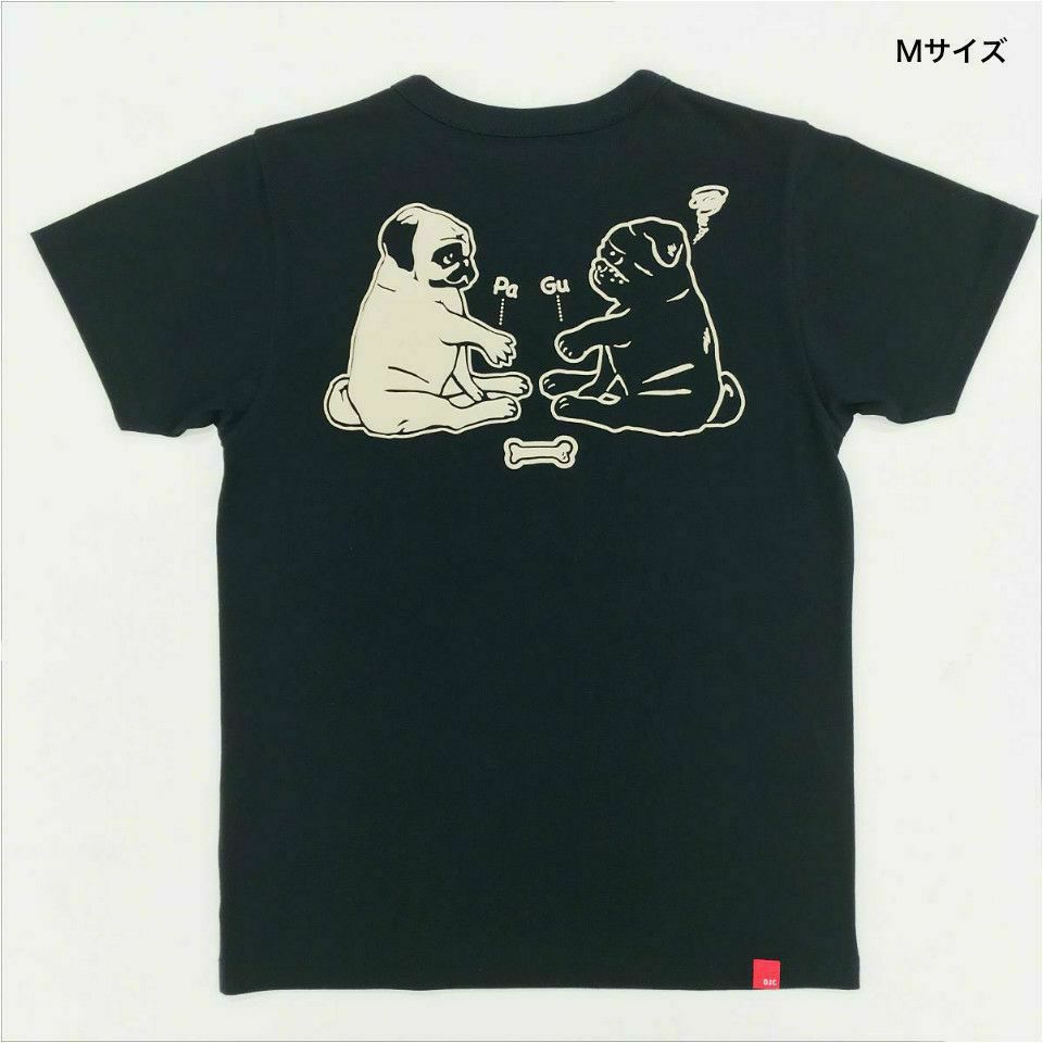 半袖Tシャツ「PUG2」（パグ2） | TシャツのOJICO