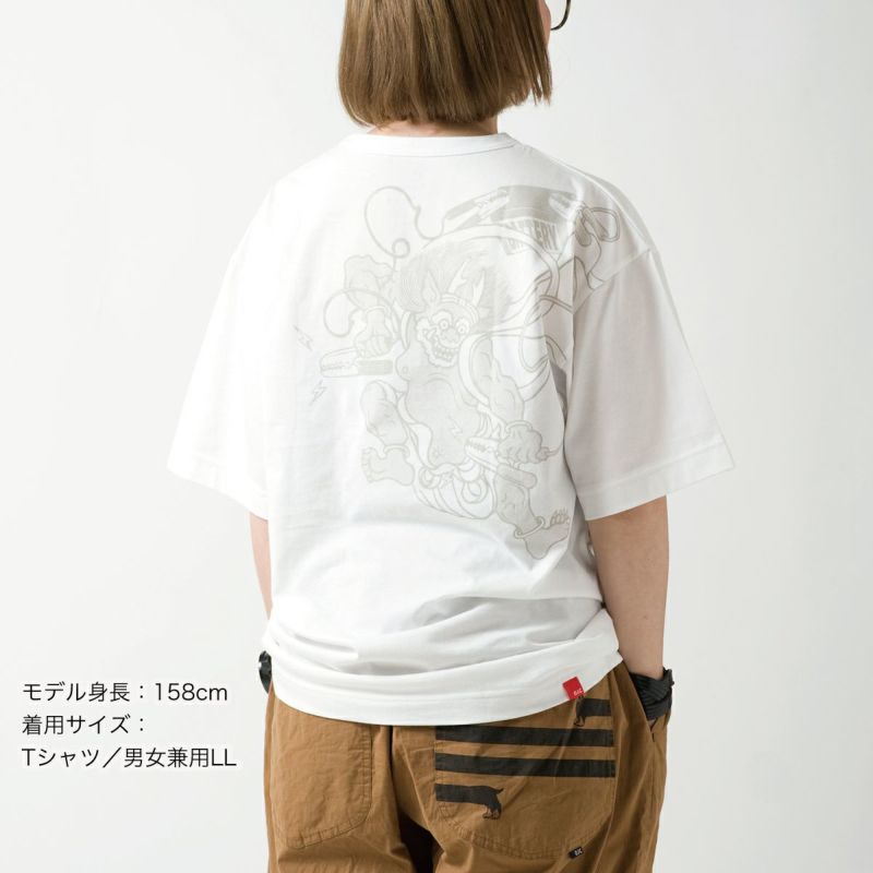 半袖Tシャツ「FUJIN RAIJIN2」（風神雷神2） | TシャツのOJICO