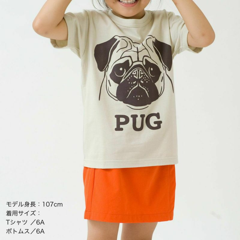 半袖Tシャツ「PUG」（パグ） | TシャツのOJICO