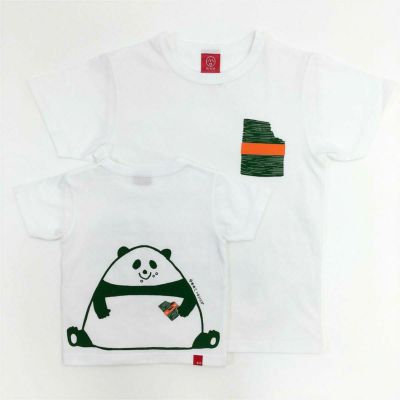 芝寿し×OJICO Tシャツ「笹寿しパンダ」