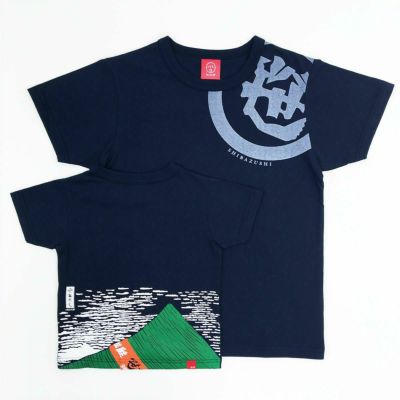 芝寿し×OJICO Tシャツ「赤富士笹寿し」