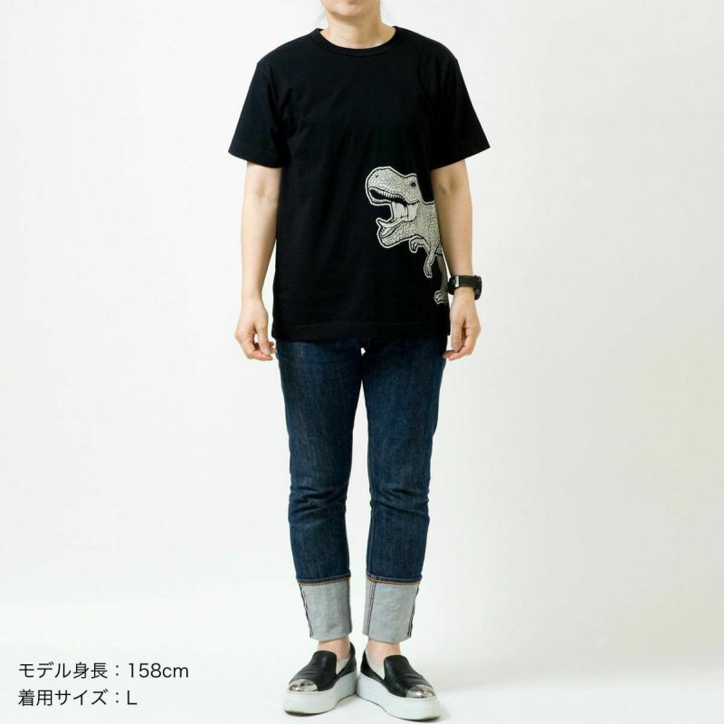 【URKOOL】オーバサイズ スケルトン デザイン Tシャツ URKOOL オーバーサイズ スケルトン ヴィンテージウォッシュ (T