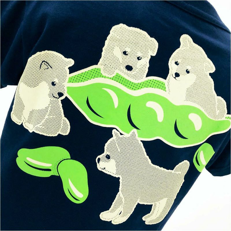 豆柴です☆ 半袖Tシャツ「MAMESHIBA」（豆柴） | TシャツのOJICO