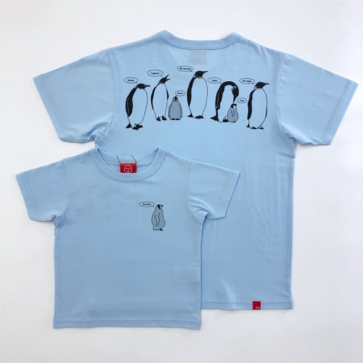 半袖Tシャツ「“KOUTEI” PENGUIN」（コウテイペンギン） | TシャツのOJICO 