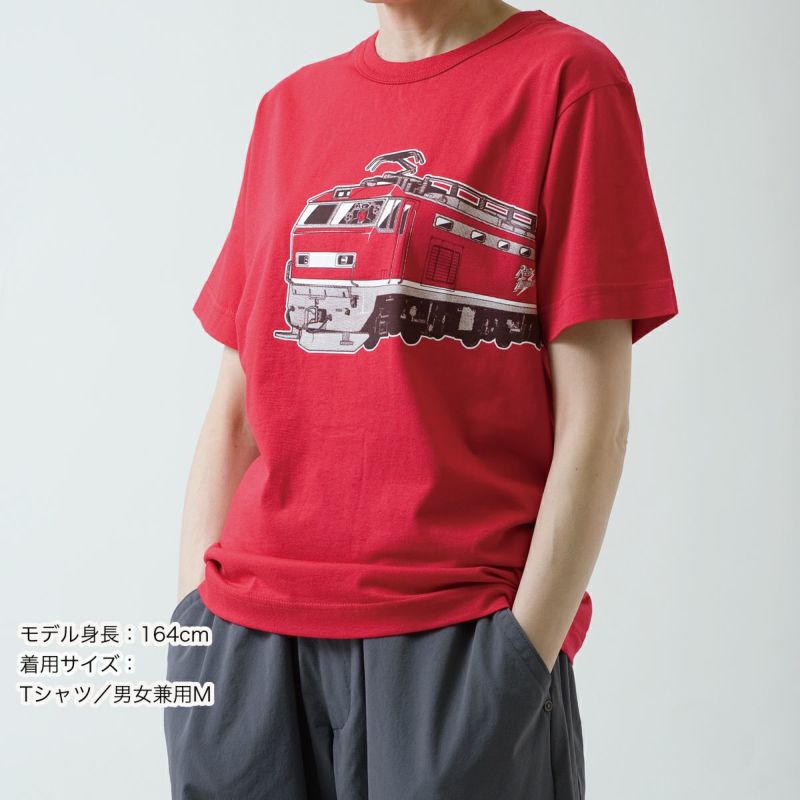 半袖Tシャツ「RED THUNDER」（レッドサンダー）大人サイズ着用画像・前