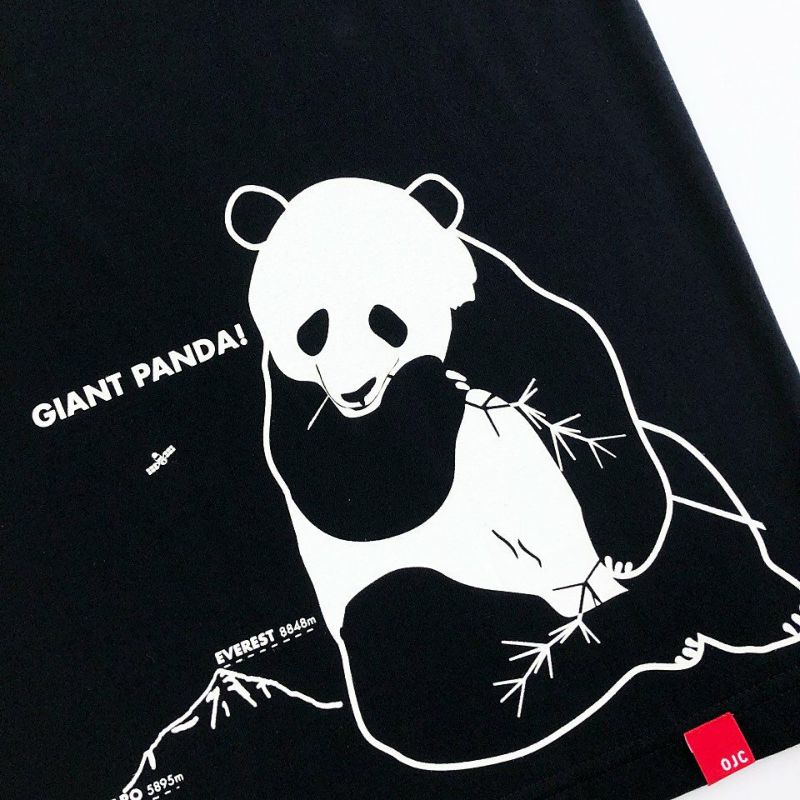 OJICO web限定]半袖Tシャツ「GIANT PANDA」（ジャイアントパンダ