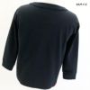 長袖Tシャツ「MIKKE」（みっけ）こどもサイズバック写真ブラック