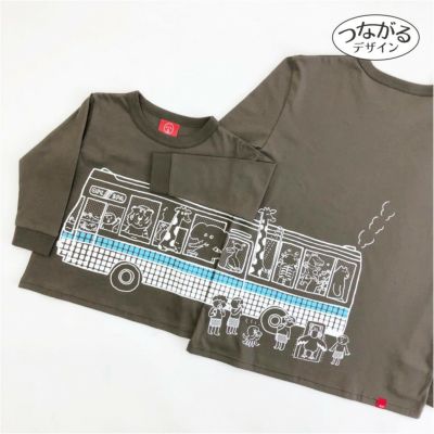 長袖Tシャツ（袖口リブ）「LET’S BATH」（レッツバス）