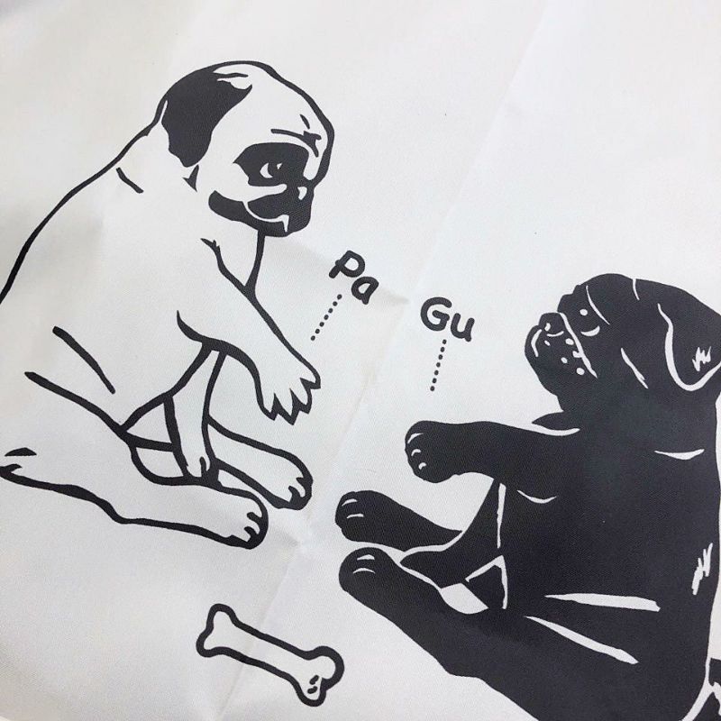 エコバッグ（2024年モデル）・PUG2（パグ２） | TシャツのOJICO