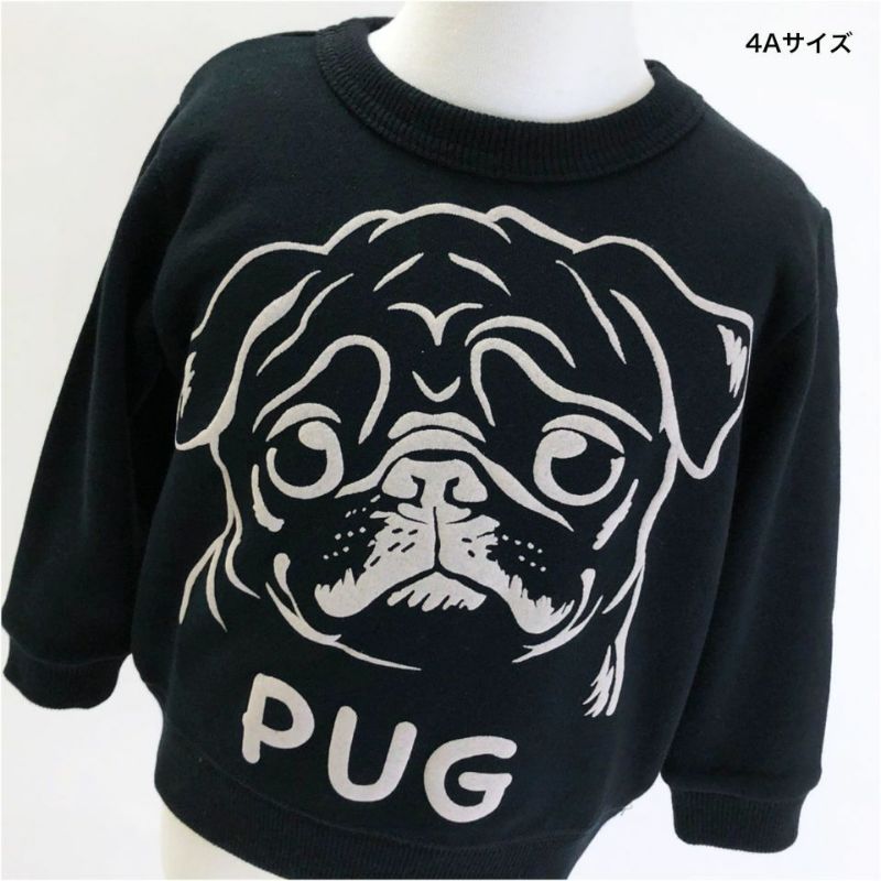 なんでも鑑定団よりも驚き！ スウェット「PUG2」（パグ2） | TシャツのOJICO トップス