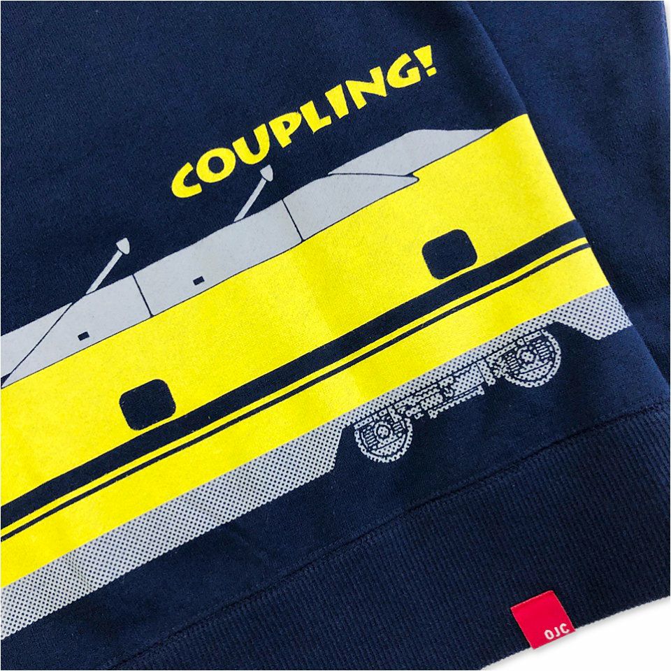 スウェット「COUPLING Dr.」（カップリング・ドクター）のバック柄アップ