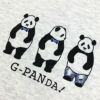 パーカ「G-PANDA」（Gパンだ）のフロント柄アップ写真