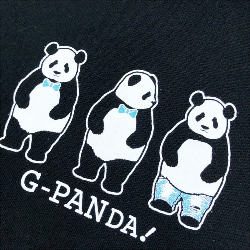 オジコ　G-PANDA パンダデザイン パーカー Sサイズ グレー パーカ「G-PANDA」（Gパンだ） | TシャツのOJICO